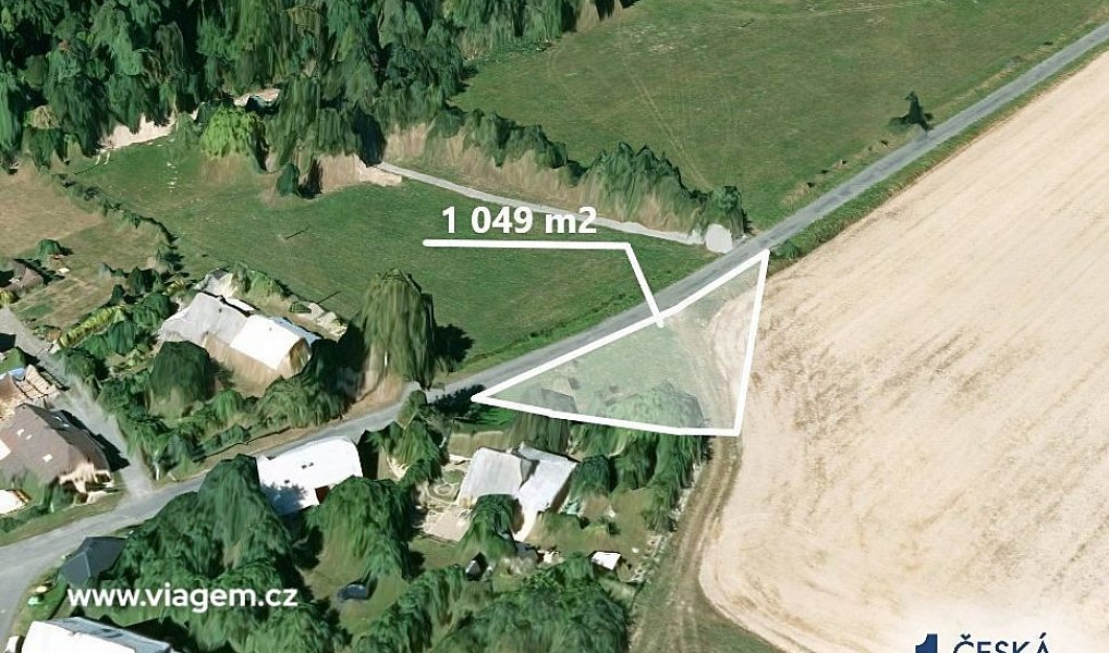 Prodej pole 1 049 m², Radkov – náhled fotky 2