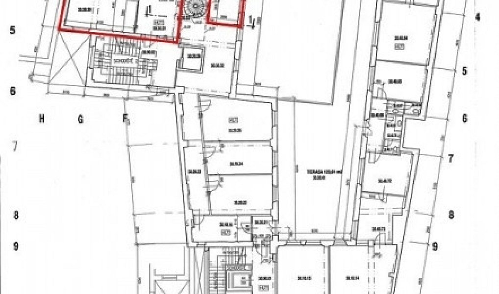 Pronájem kanceláře 225 m², Praha – náhled fotky 8