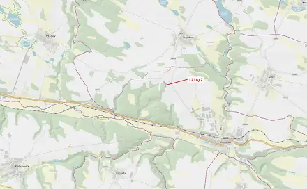 Dražba lesa 1 414 m², Vladislav
