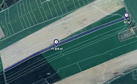 Prodej pole 11 495 m², Hřebečníky, okres Rakovník