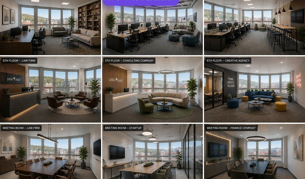 Pronájem kanceláře 1 121 m², Praha – náhled fotky 15