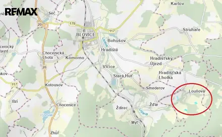 Prodej pole 26 378 m², Louňová, okres Plzeň-Jih