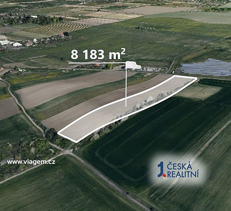 Prodej pole 2 045 m² – fotografie 2