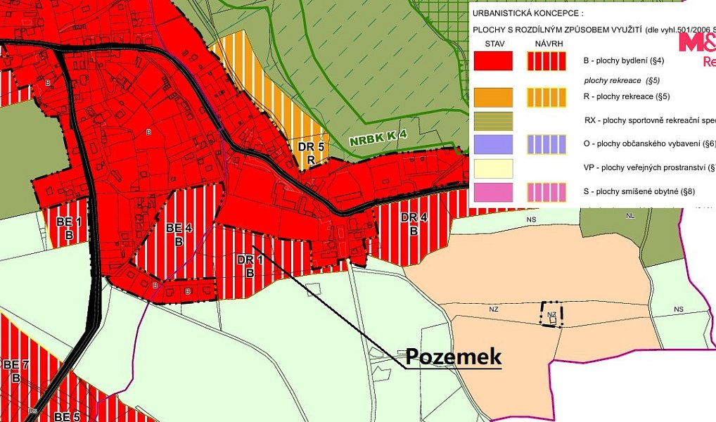 Prodej stavebního pozemku 6 184 m², Dubí – náhled fotky 8