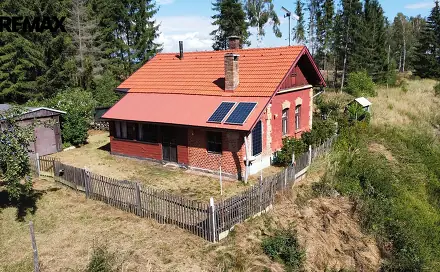 Prodej chaty/chalupy 63 m² s pozemkem 534 m², Obrataň - Hrobská Zahrádka, okres Pelhřimov