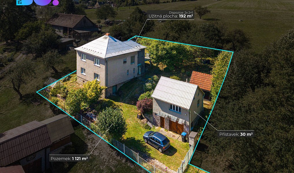 Prodej domu 192 m² s pozemkem 1 121 m², Lichnov – náhled fotky 4