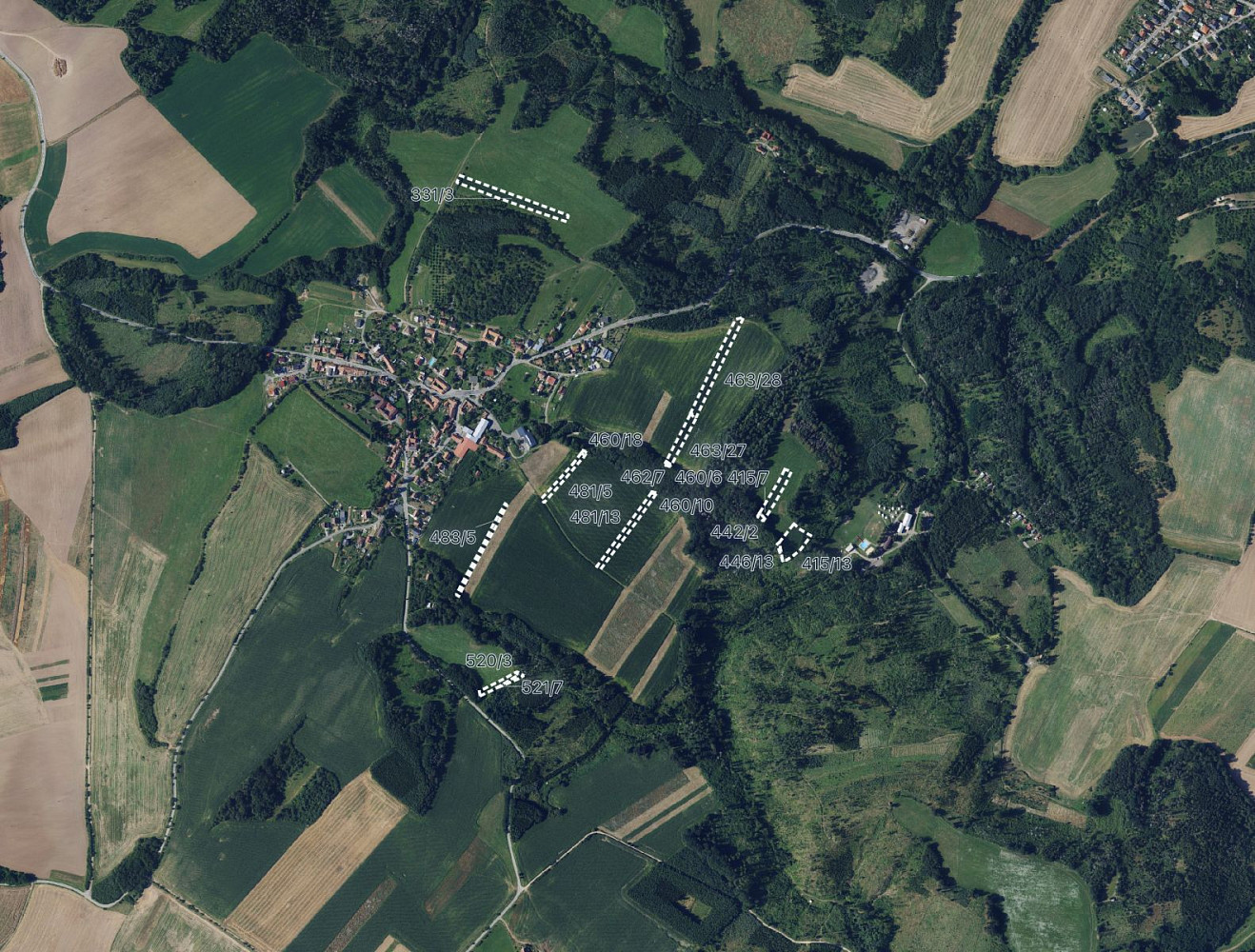Prodej pole 5 300 m²