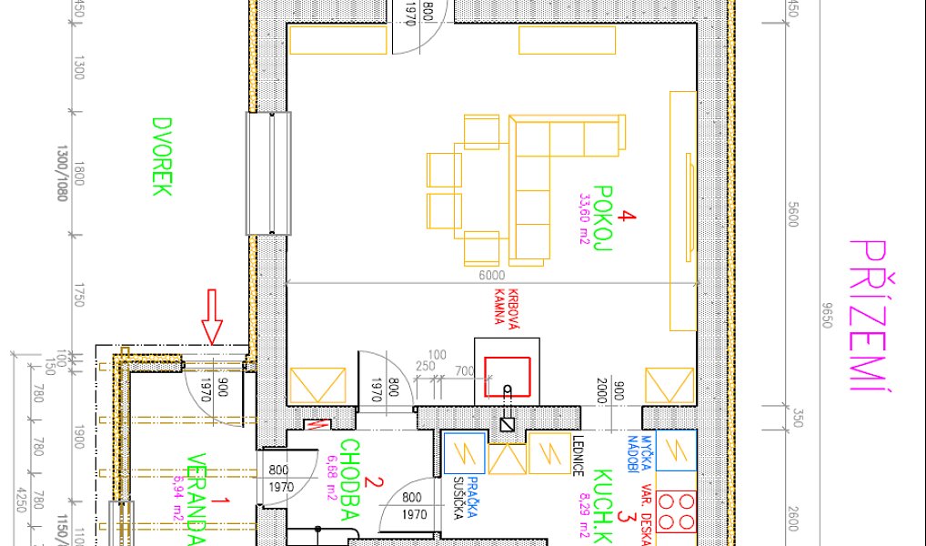 Prodej domu 114 m² s pozemkem 238 m², Vojtanov – náhled fotky 6
