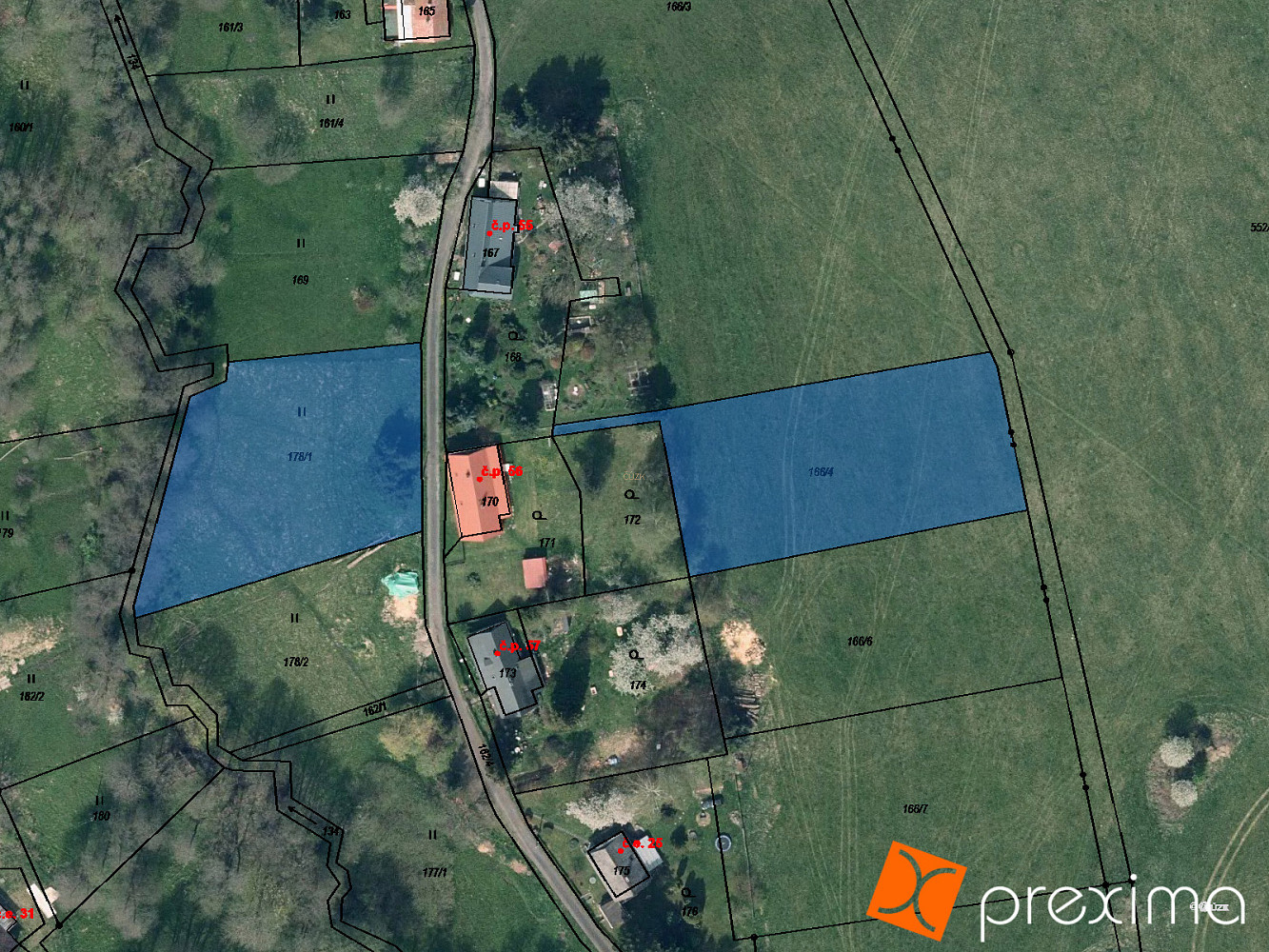 Prodej pole 1 380 m²