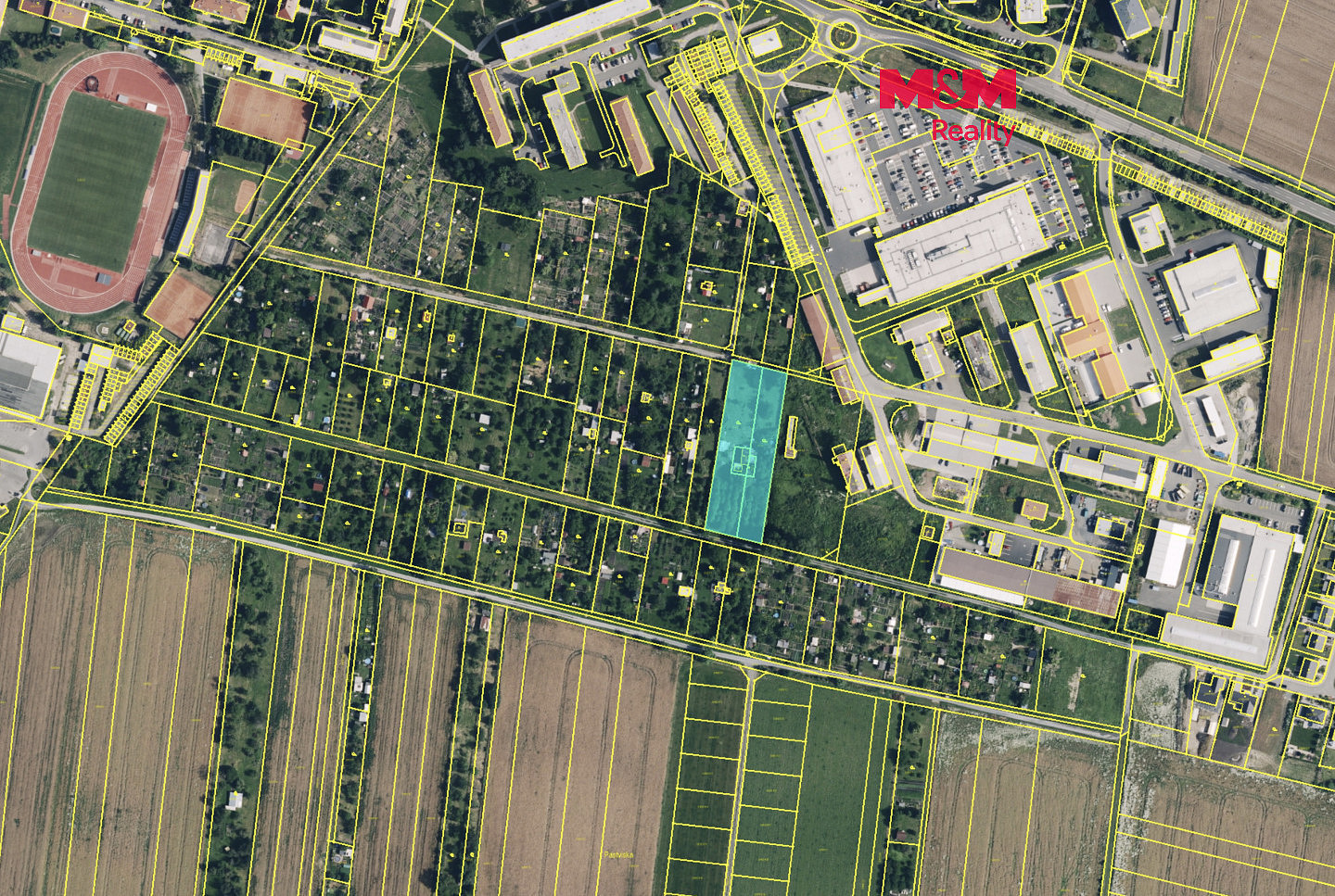 Prodej stavebního pozemku 4 385 m²