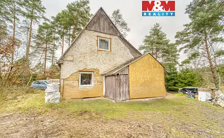 Prodej chaty/chalupy 65 m² s pozemkem 64 m², Hradec, okres Plzeň-Jih