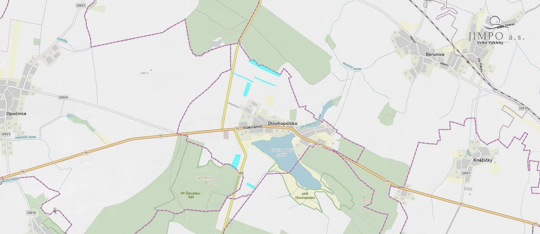 Prodej pole 58 736 m²