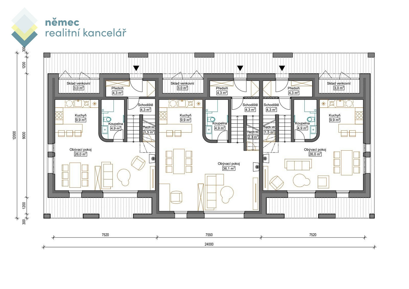 Prodej stavebního pozemku 3 475 m² – fotografie 4