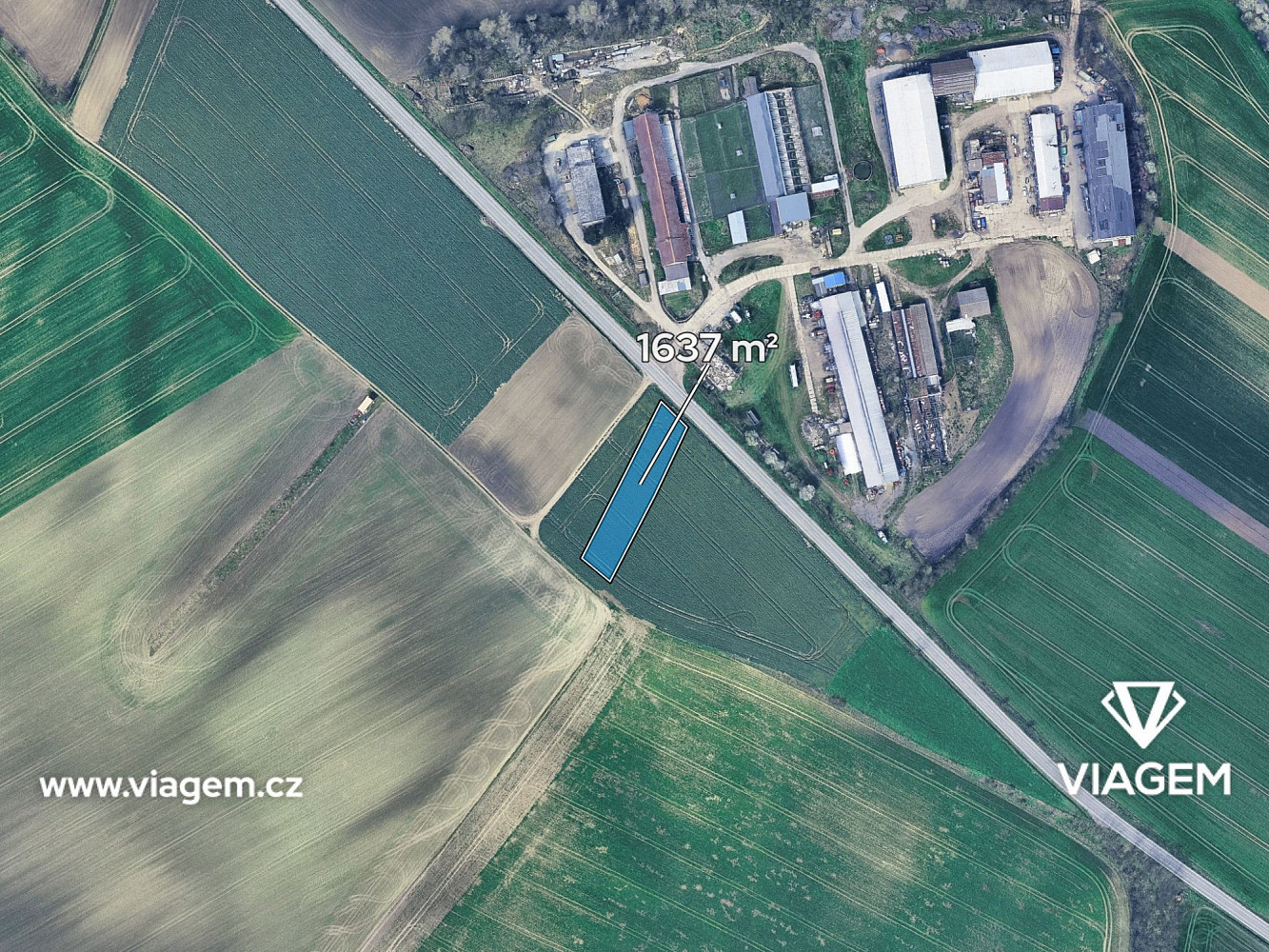 Prodej pole 1 637 m² — photo 2