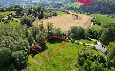 Prodej stavebního pozemku 1 794 m², Slaná - Hořensko, okres Semily