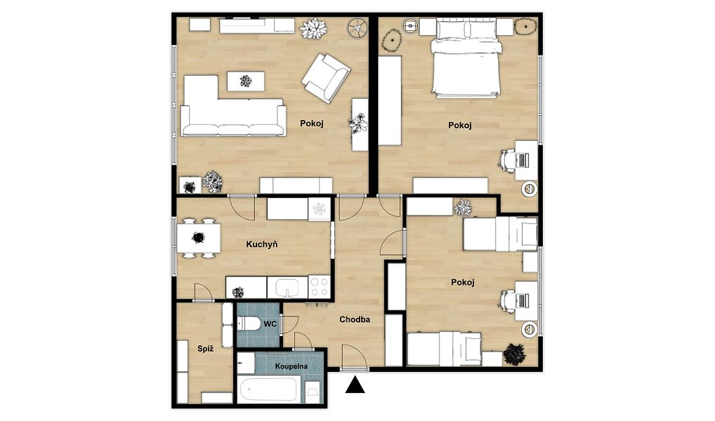 Prodej bytu 3+1 86 m², Žďár nad Sázavou – náhled fotky 19