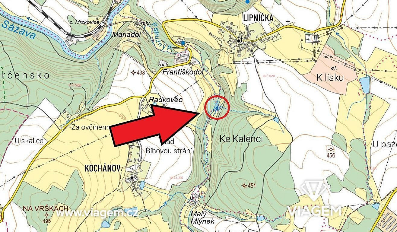 Prodej pole 1 561 m² – fotografie 3
