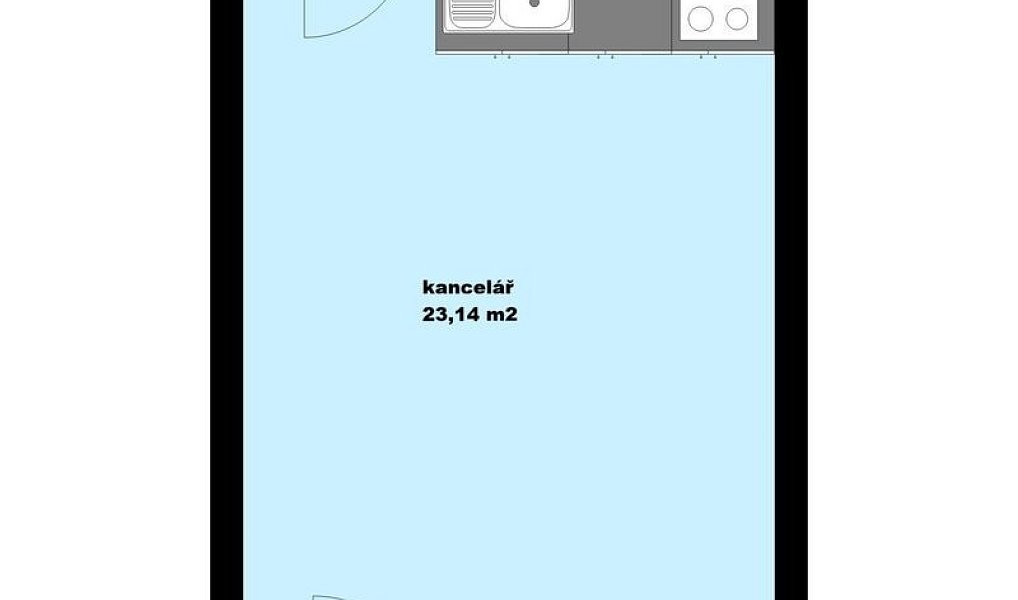 Pronájem kanceláře 35 m², Český Krumlov – náhled fotky 3
