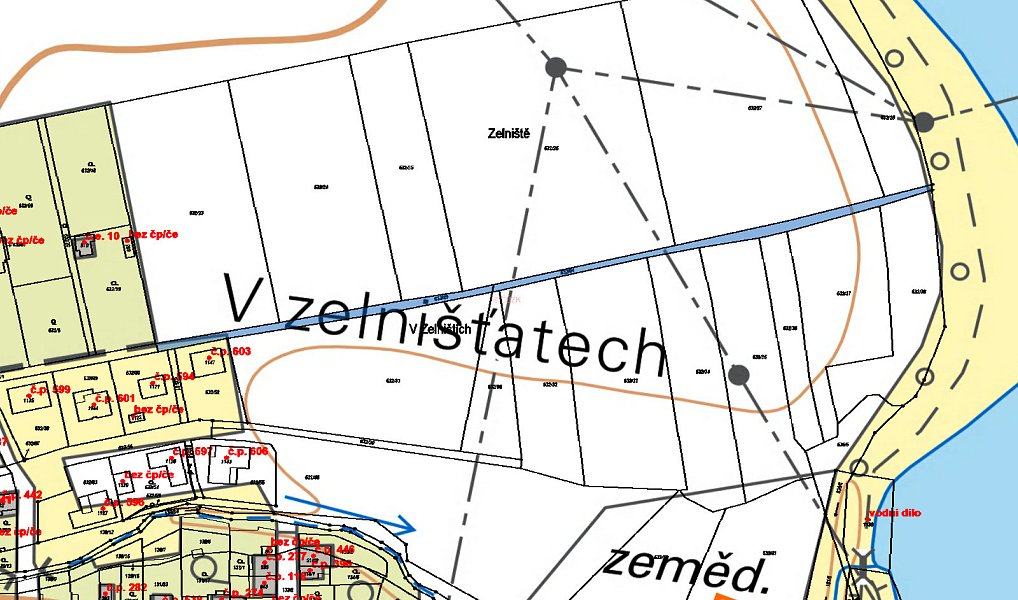 Prodej pozemku 129 m², Kamenné Žehrovice – náhled fotky 3