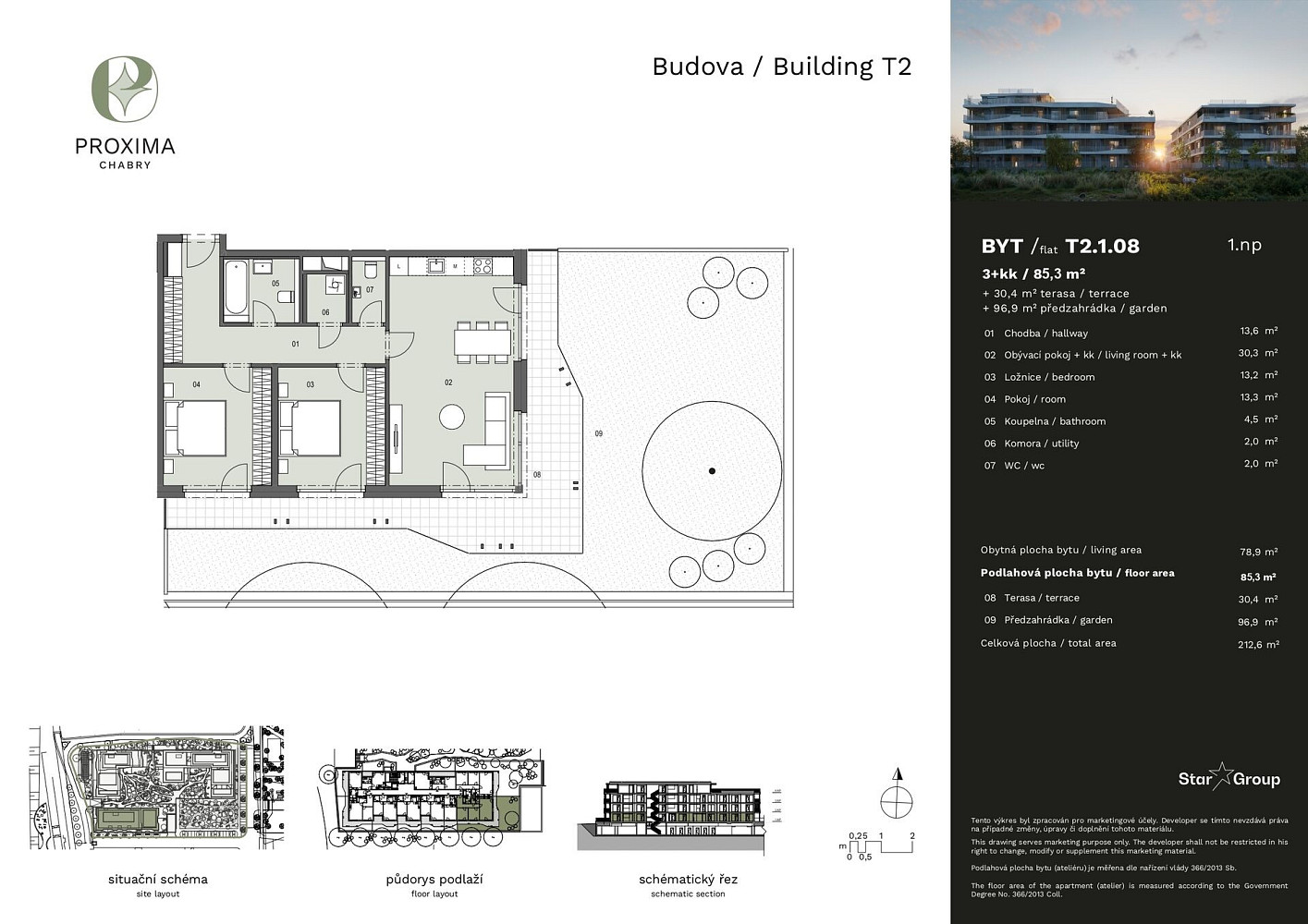 Prodej bytu 3+kk 85 m² – fotografie 3