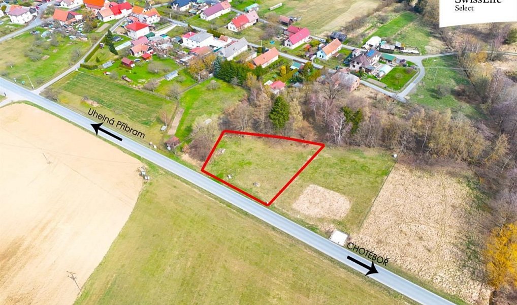 Prodej stavebního pozemku 1 328 m², Chotěboř – fotka 1 z 13