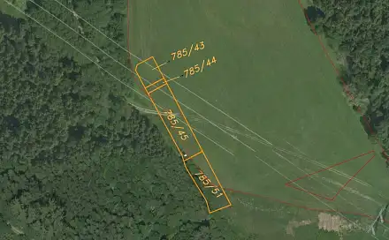 Prodej pole 2 289 m², Vranová Lhota, okres Svitavy