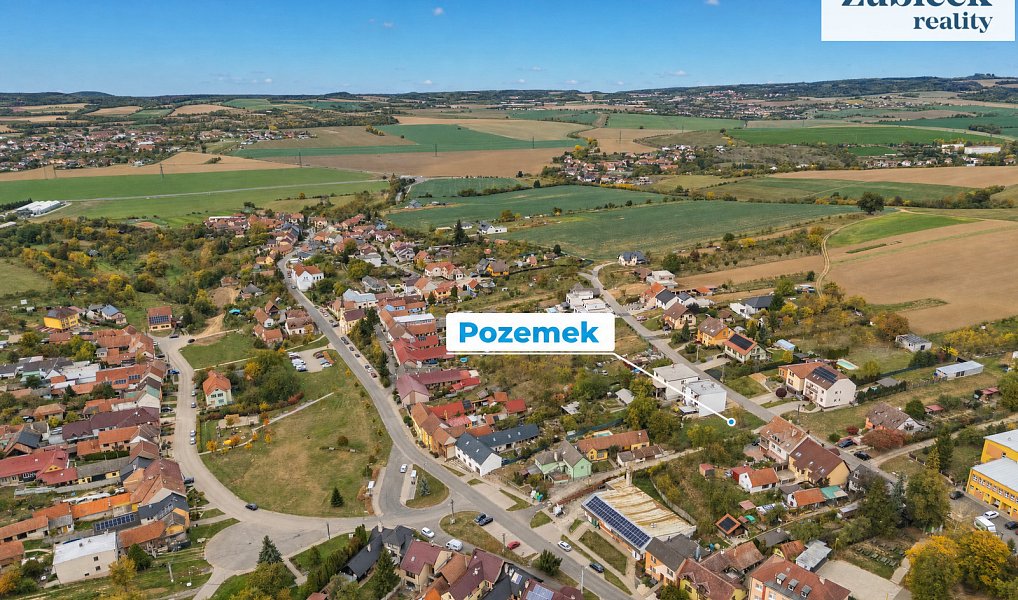 Prodej stavebního pozemku 330 m², Mistřice – náhled fotky 3