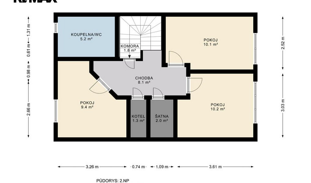 Prodej domu 100 m² s pozemkem 114 m², Praha – náhled fotky 4