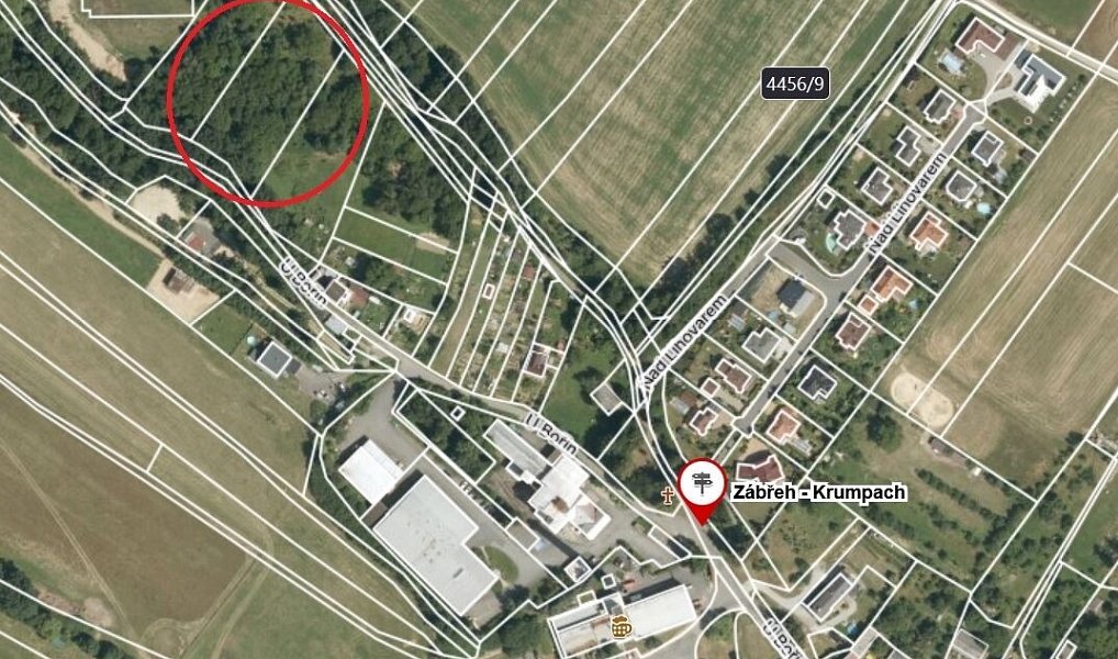 Prodej pozemku 3 482 m², Zábřeh – náhled fotky 2