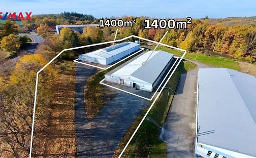 Prodej skladovacích prostor 2 800 m², Vojkov - Voračice, okres Benešov