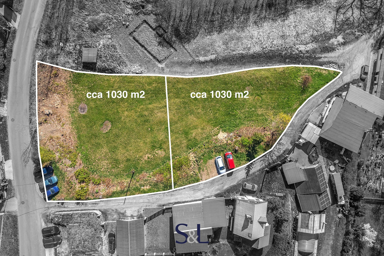 Prodej stavebního pozemku 1 030 m²