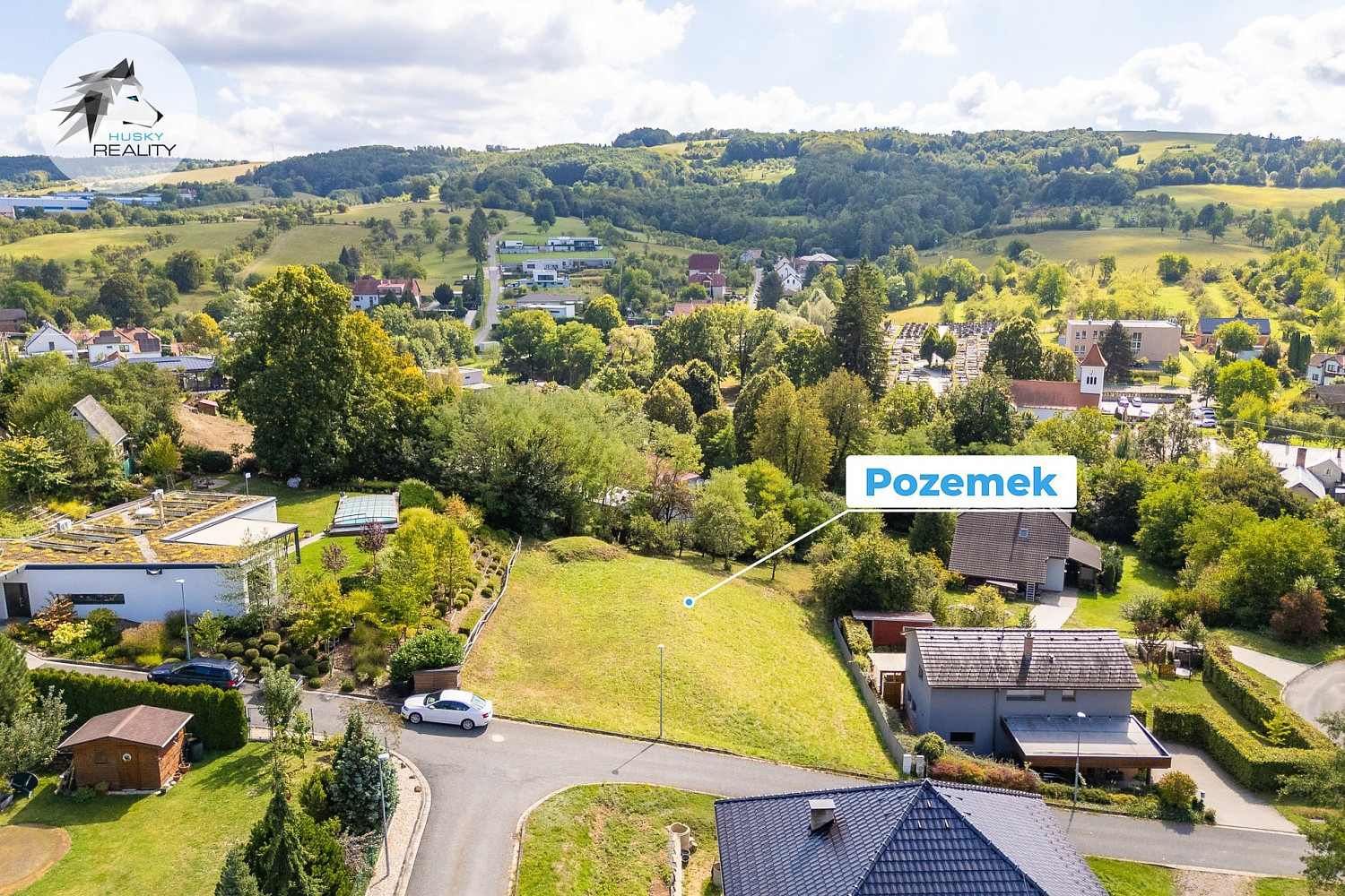 Prodej stavebního pozemku 939 m² – fotografie 3