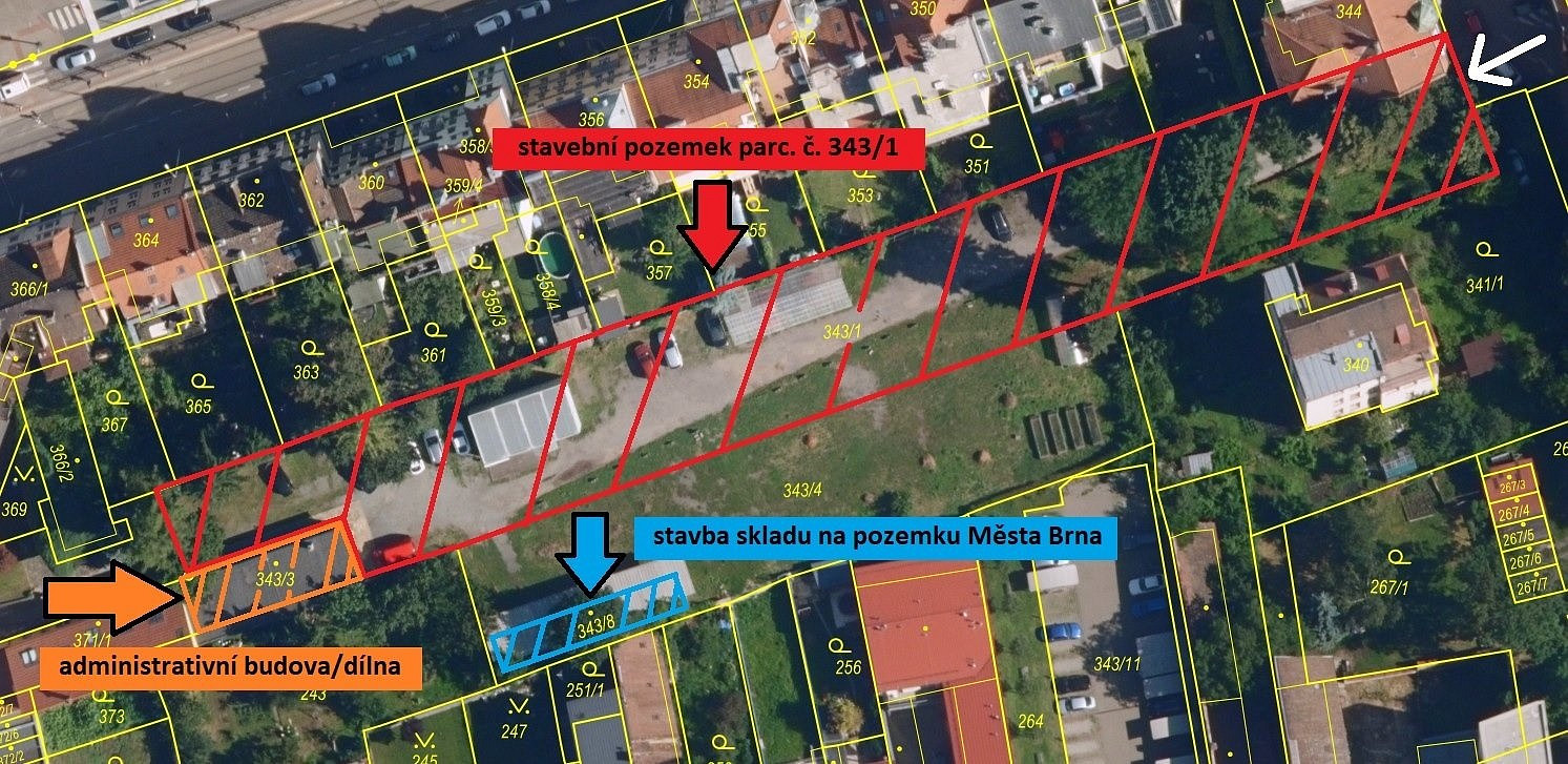 Prodej stavebního pozemku 2 919 m² – fotografie 2