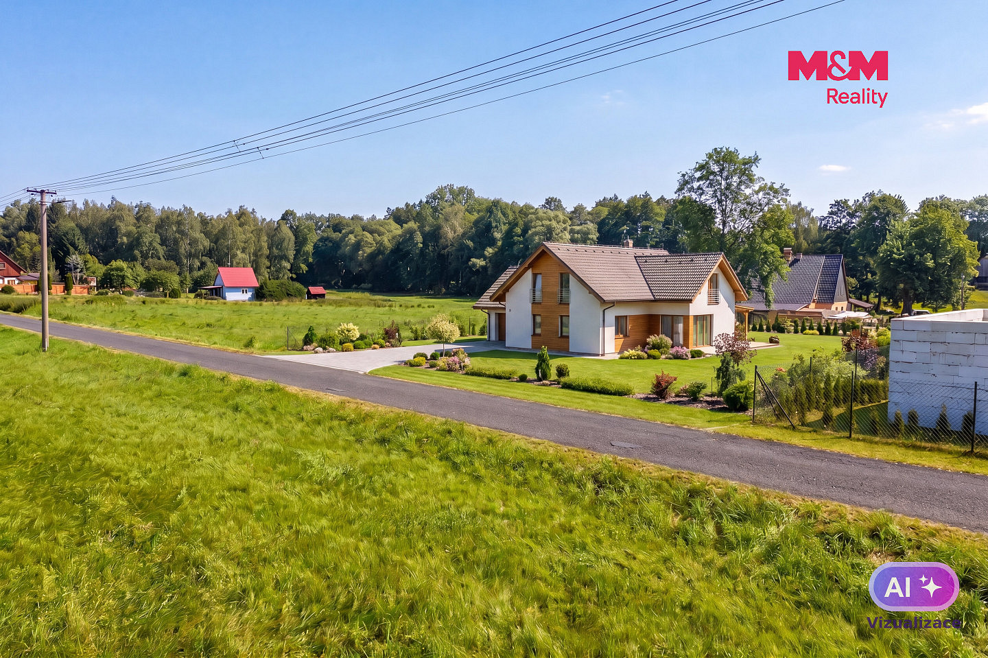 Prodej stavebního pozemku 952 m² – fotografie 3