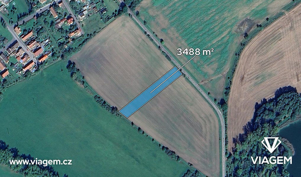 Prodej pole 1 744 m², Smidary – náhled fotky 2