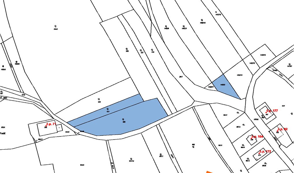 Prodej stavebního pozemku 4 213 m², Ždánice – náhled fotky 3