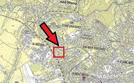 Prodej lesa 1 282 m², Liberec