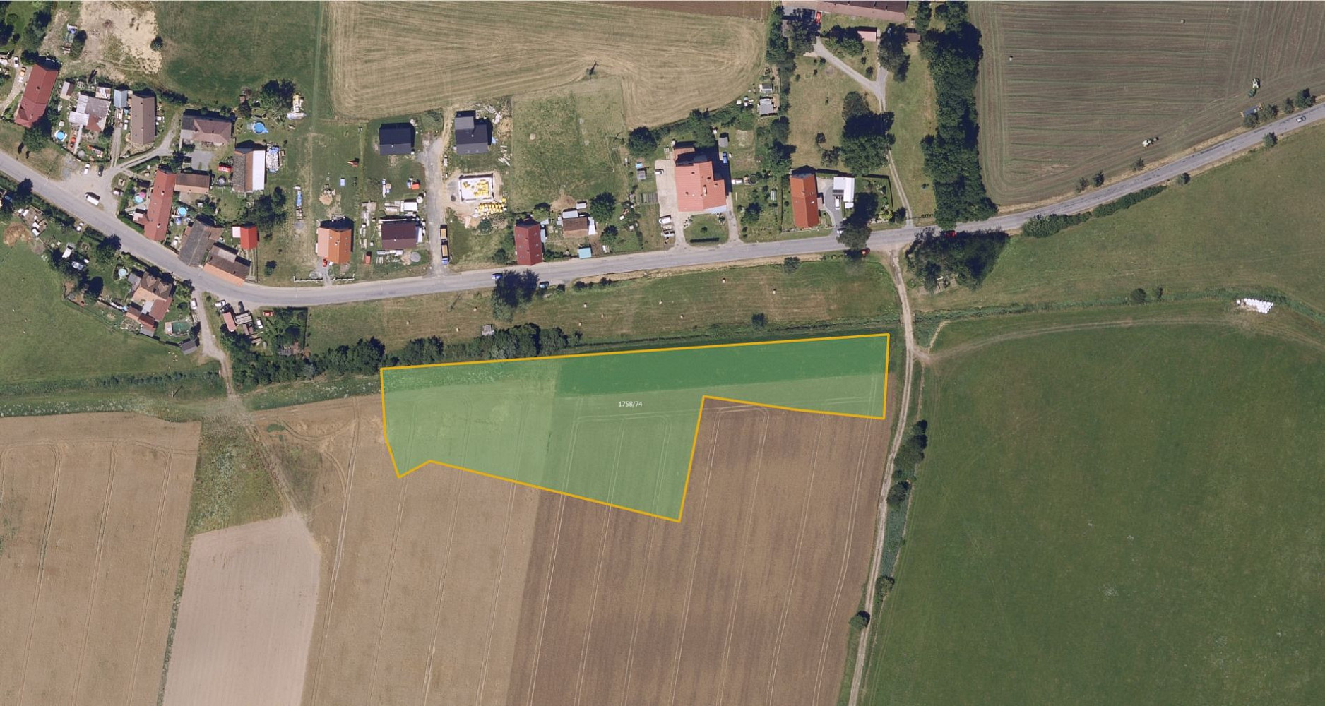 Prodej pole 9 680 m²