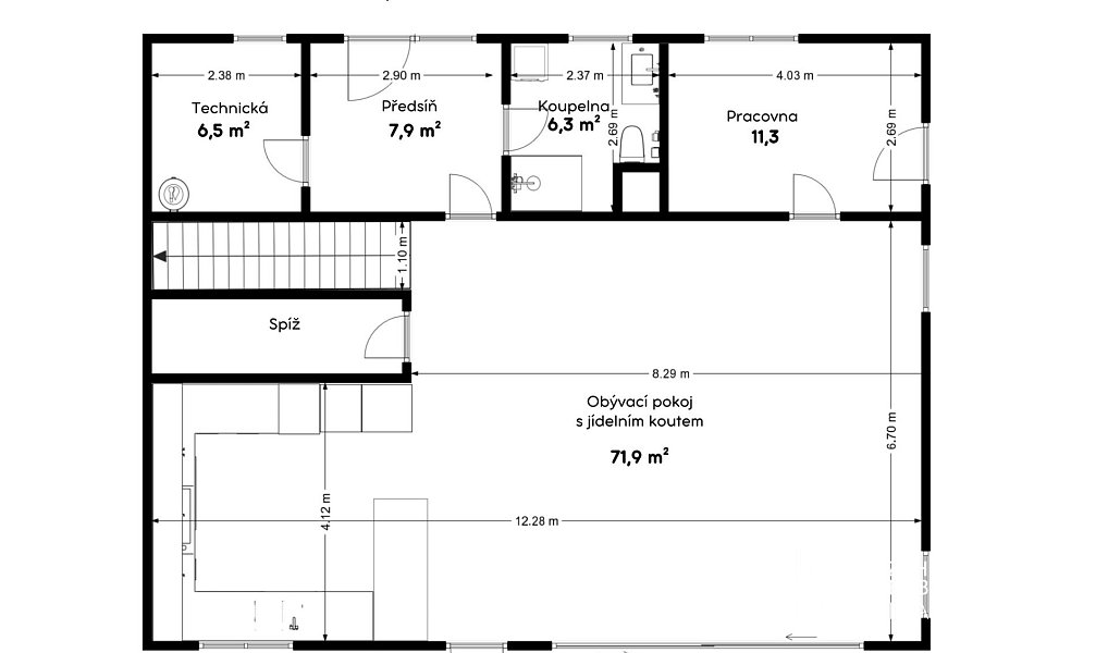Prodej domu 212 m² s pozemkem 1 982 m², Choťánky – náhled fotky 32