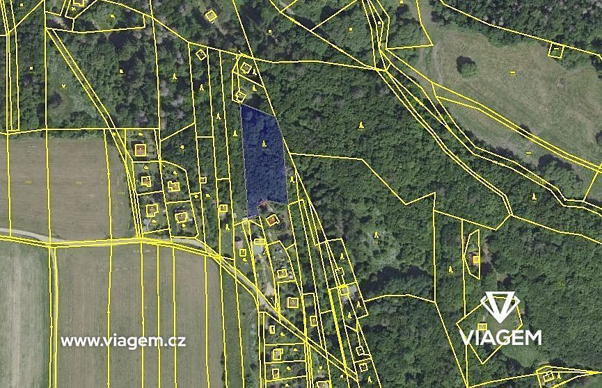 Prodej lesa 2 555 m²