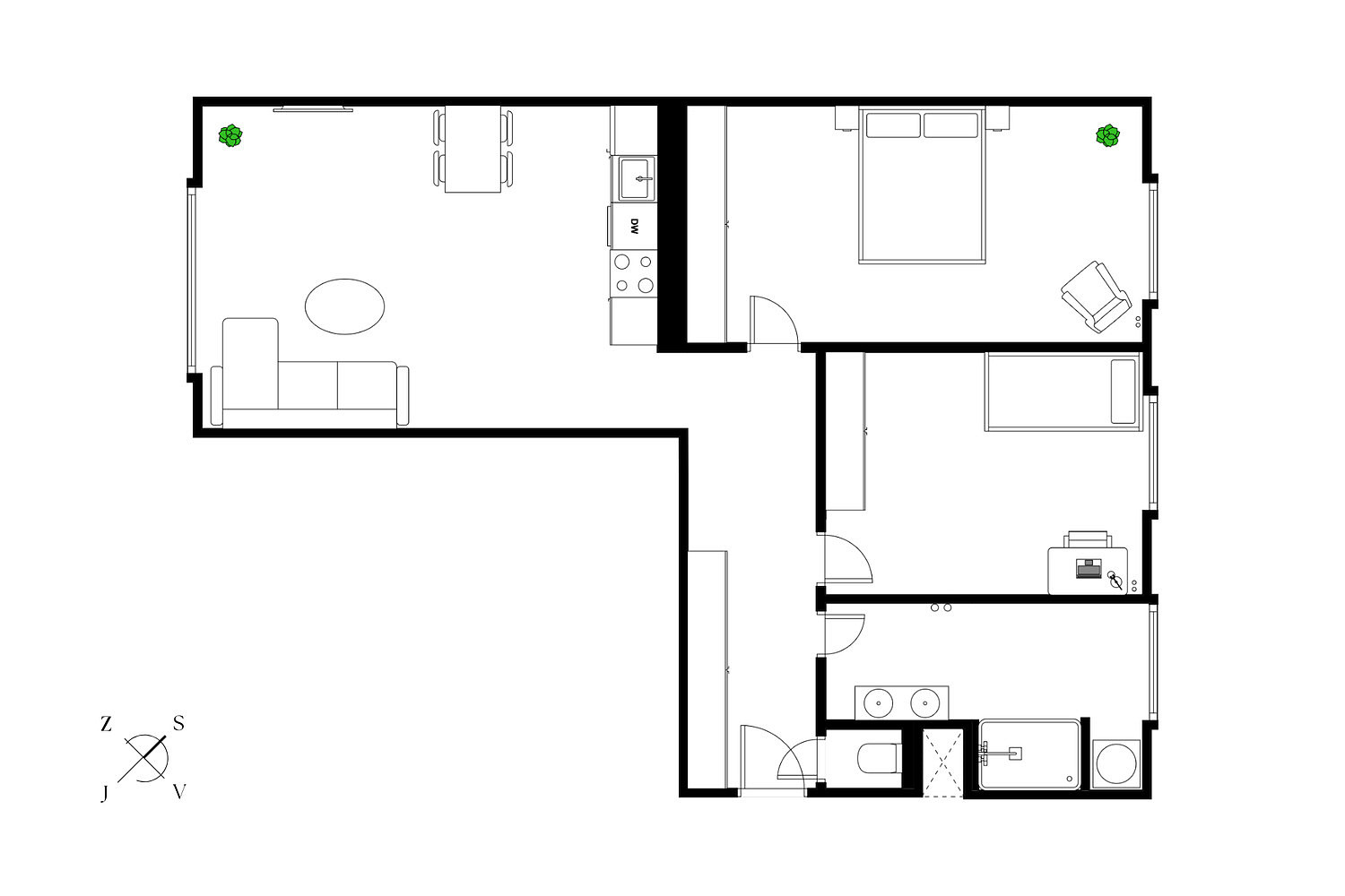 Prodej bytu 3+kk 75 m² – fotografie 3