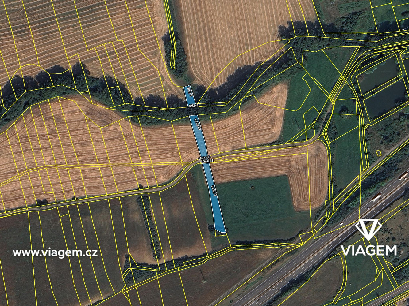 Prodej pole 908 m² – fotografie 4