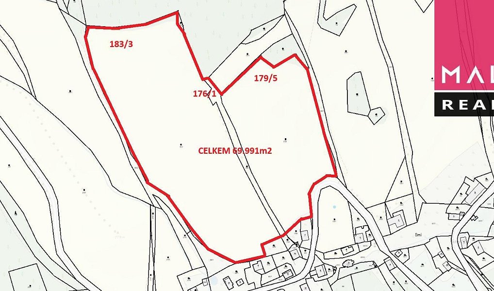 Prodej louky 69 991 m², Stráž nad Ohří – náhled fotky 7