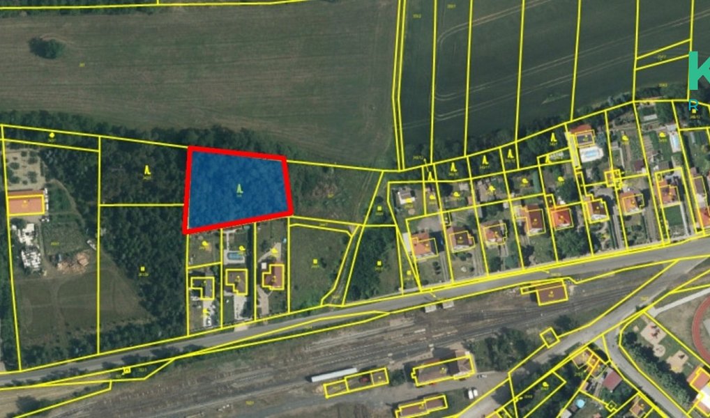Prodej lesa 1 115 m², Straškov-Vodochody – náhled fotky 3