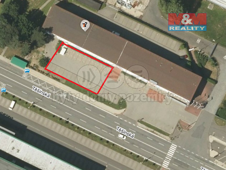 Pronájem parkovacího místa, 11 m2, opava, ul. těšínská