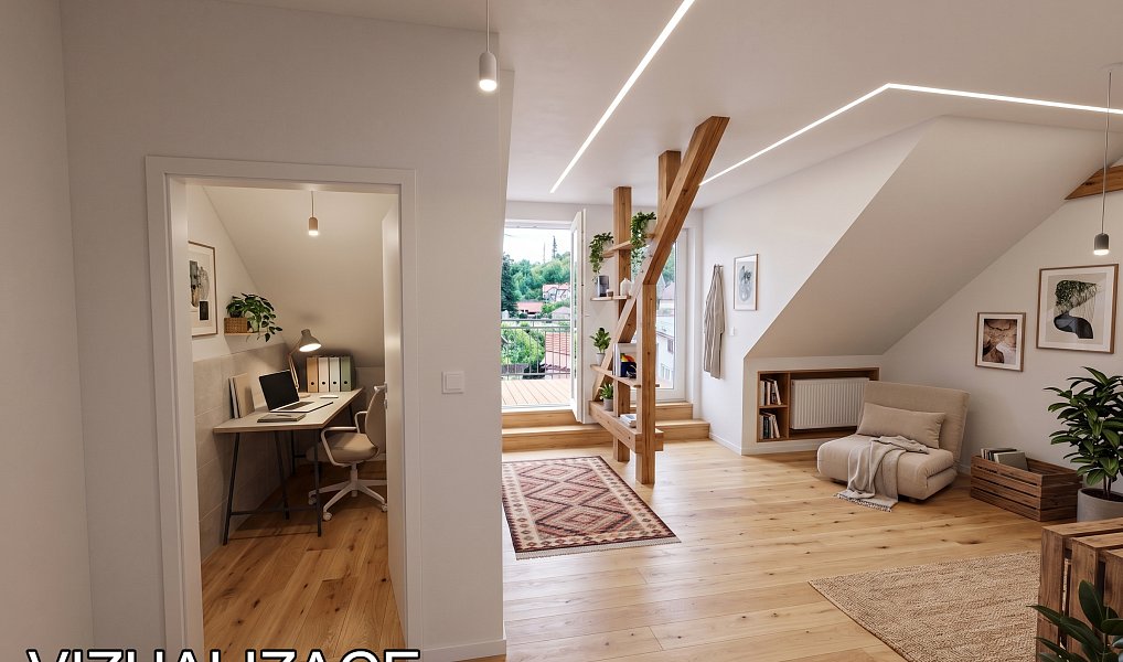 Pronájem bytu 3+kk 82 m², Sloup – náhled fotky 8