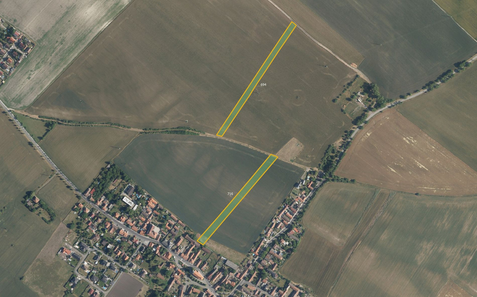 Prodej pole 19 238 m²