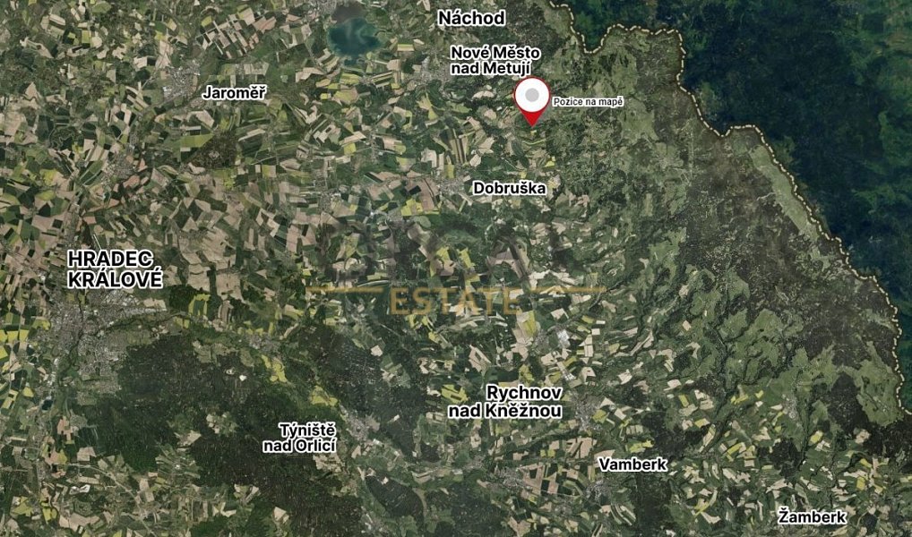 Prodej pozemku 41 519 m², Ohnišov – náhled fotky 3