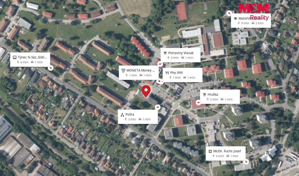 Prodej bytu 2+1 49 m², Týnec nad Sázavou – náhled fotky 18