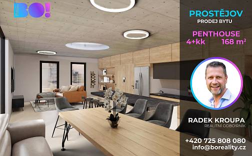 Prodej bytu 4+kk 148 m², Palackého, Prostějov